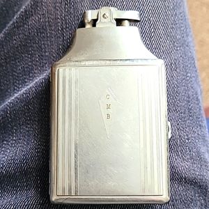 Ronson antique cig case combo